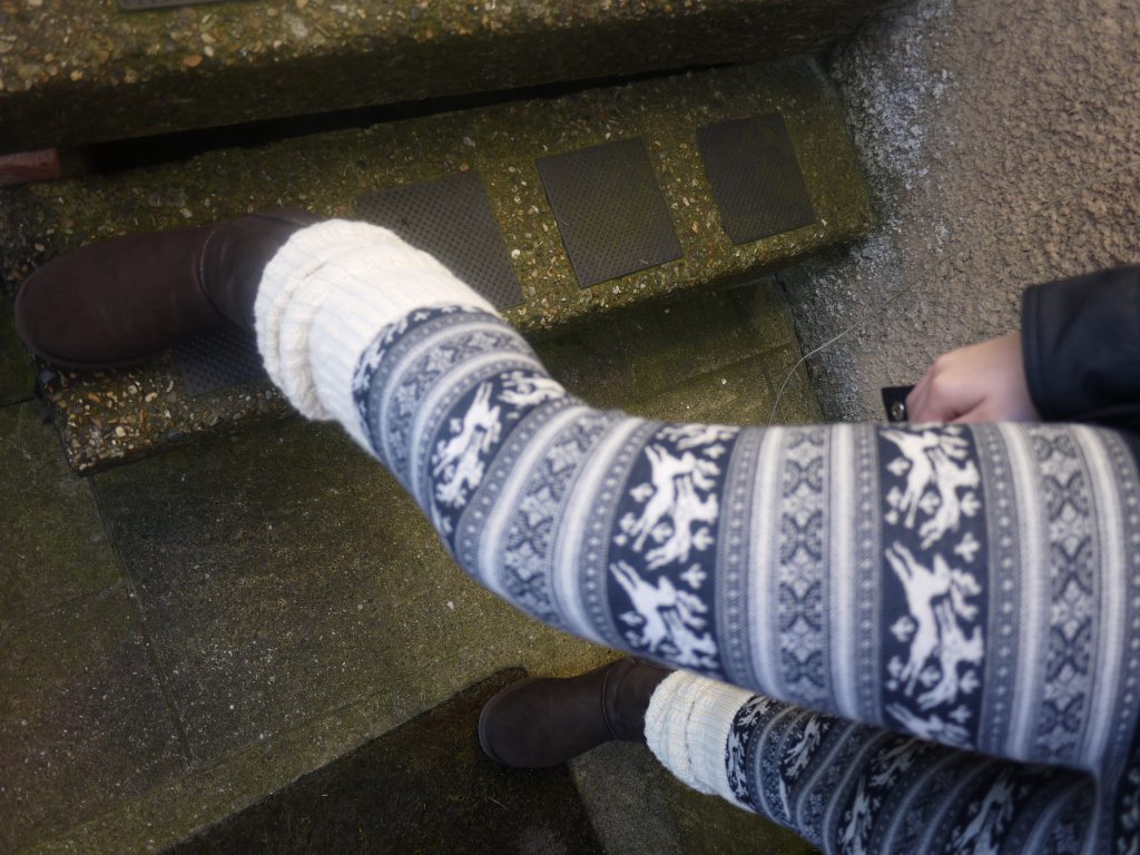 Jack Wills Christmas Knit Leggings - A Beautiful Ride